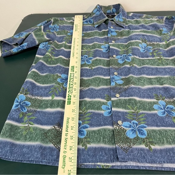 Vintage Consensus Sportswear Polo Shirt M Hawaiian (441) - Picture 5 of 7